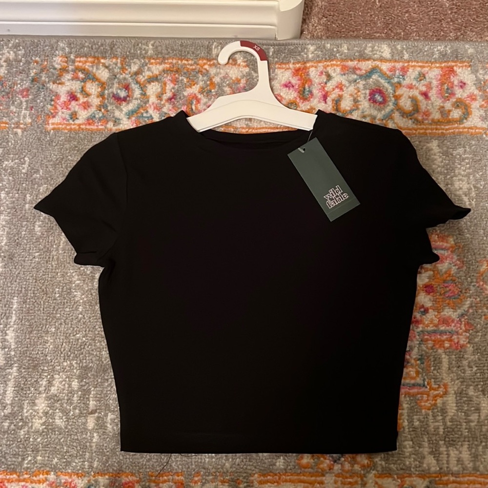 Wild fable. NWT. Black crop top. 3 pack bundle for 10.00!!!